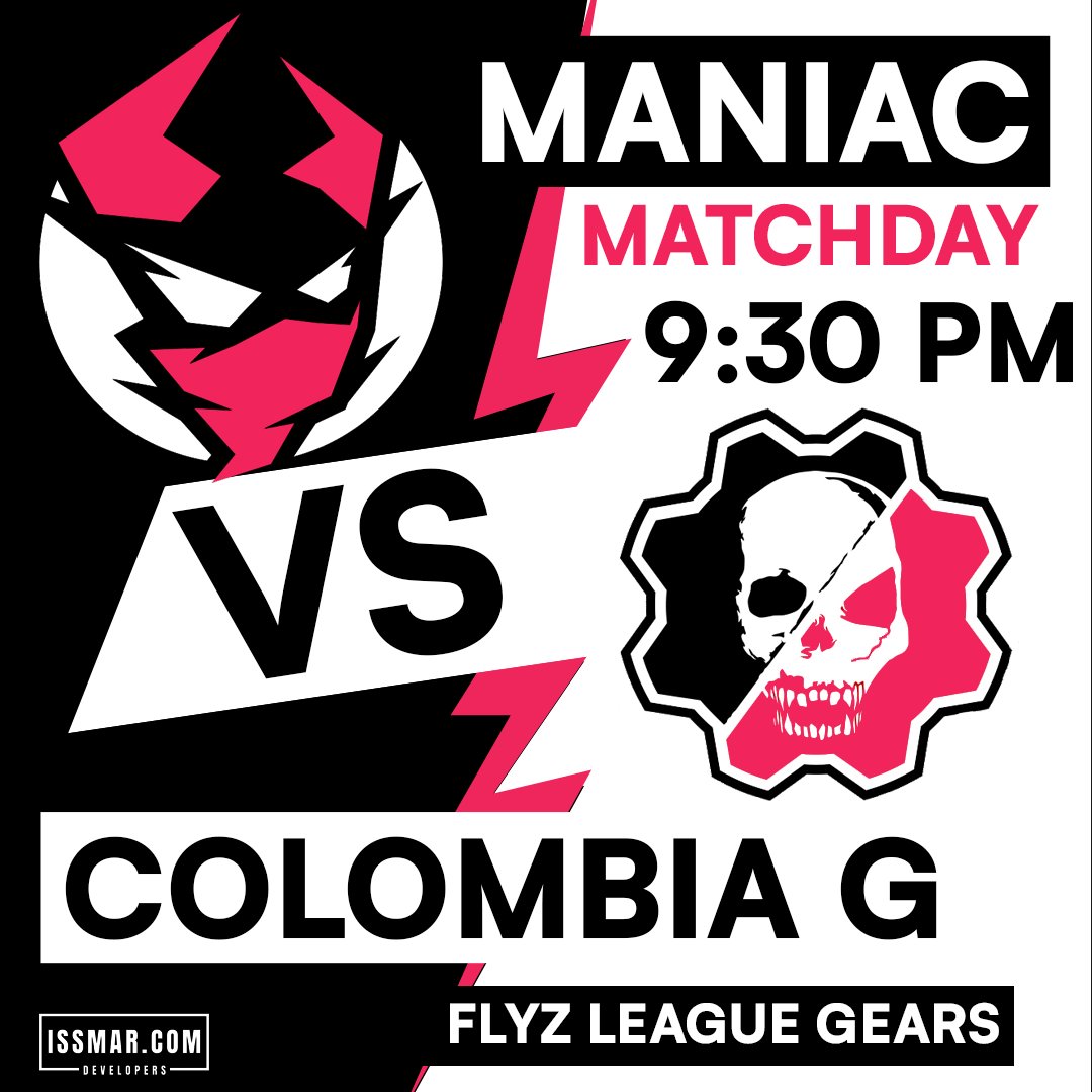 ManiacGG_'s tweet photo. ¡SI NO GANAMOS ESTAMOS FUERA!
Grupo C
🆚@ColombiaGamingl
📷https://t.co/hJWq6Tdarz📷@FlyzLeagueGM📷
⏰9:30 PM CST
#Maniac #ManiacGears #MANWIN😈 https://t.co/Iztwo38KNV