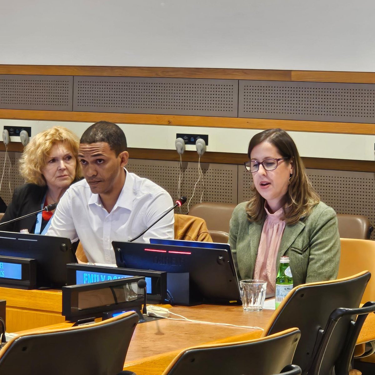 Mary Lawlor UN Special Rapporteur HRDs (@marylawlorhrds) on Twitter photo "It isn’t a problem just for contaminated communities like mine, it’s a problem for the entire world. PFAS are likely in the blood of everyone in the room." - WHRD Emily Donovan <a href="/edonovan01/">Emily Donovan</a> from the #USA <a href="/CleanCapeFear/">Clean Cape Fear</a>
#HRDsAndSDGs #UNGA79 "It isn’t a problem just for contaminated communities like mine, it’s a problem for the entire world. PFAS are likely in the blood of everyone in the room." - WHRD Emily Donovan <a href="/edonovan01/">Emily Donovan</a> from the #USA <a href="/CleanCapeFear/">Clean Cape Fear</a>
#HRDsAndSDGs #UNGA79
