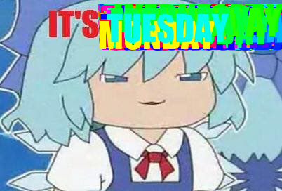It's Tuesday