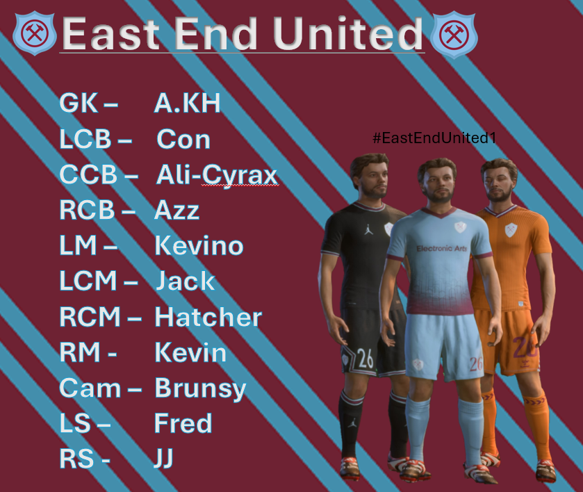 East End United - VPG tweet media
