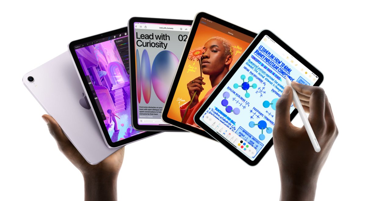 NEW iPAD MINI!!
- Apple Pencil Pro support
- A17 pro processor 
- Starts with 128gb of storage
- $499