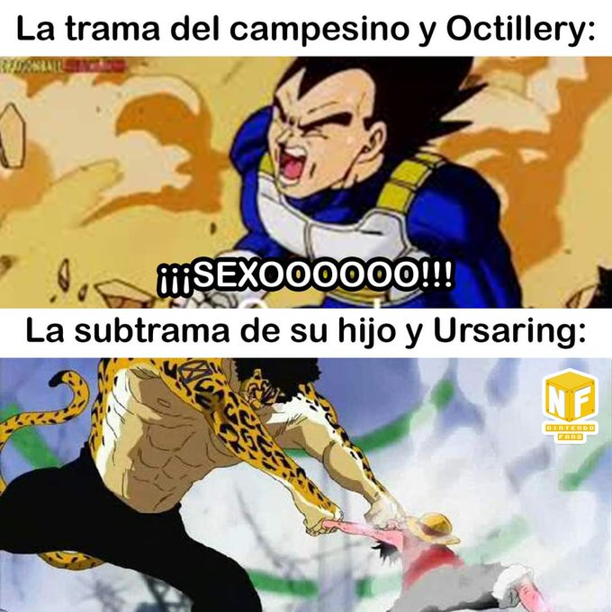 JackSablier's tweet photo. Trajeron al Ursaring más grande de todos para matarlo desarmado y aun así se lo llevó con él, esas si son leyendas dignas de Pokémon. https://t.co/gYIji8Ohke