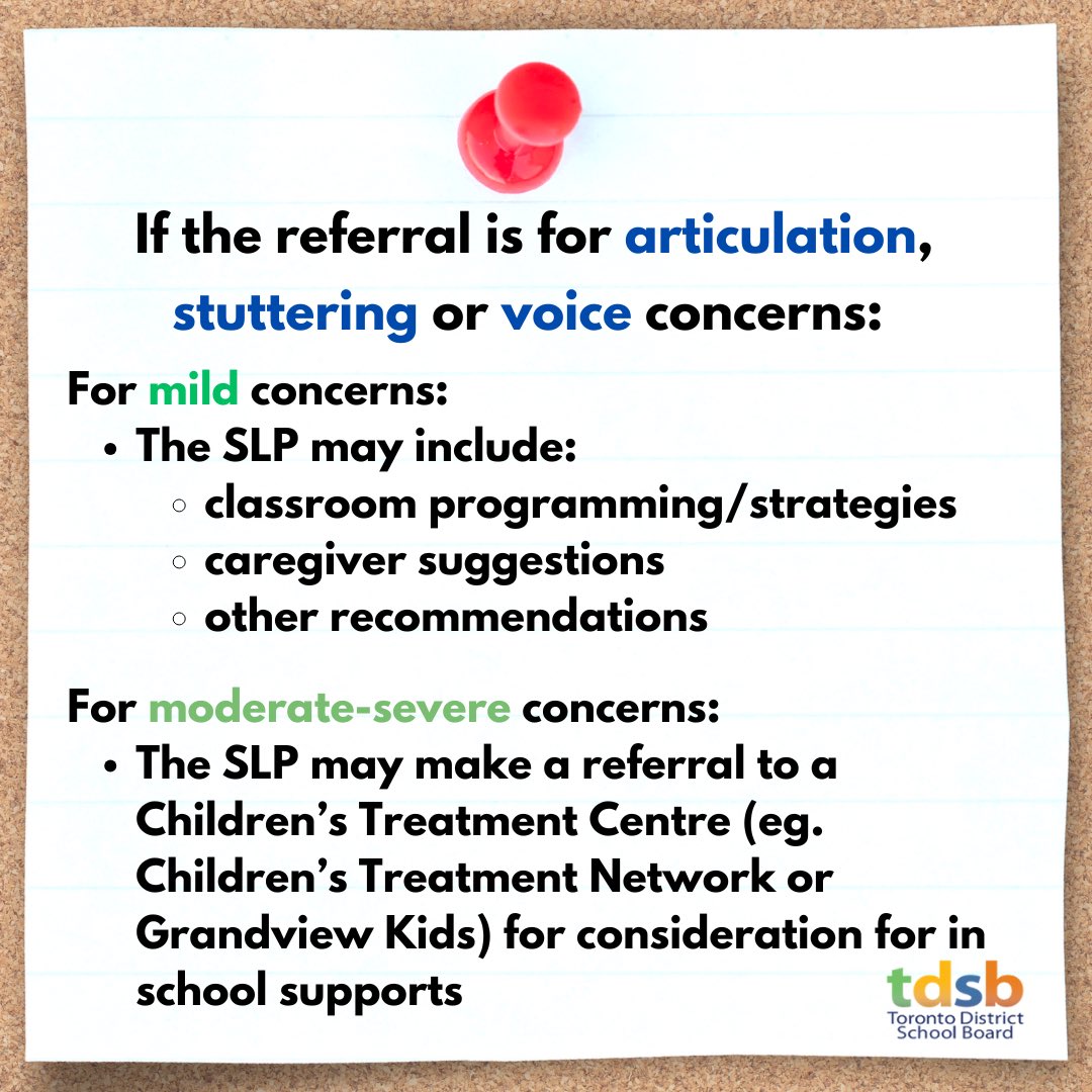 Ever wonder what we do what we do and how we can help your child/student? Look no further! #tdsbslp #tdsb #articulation #fluency #voice #language #literacy #socialcommunication 

instagram.com/p/DBJ3WEbRQL2/…