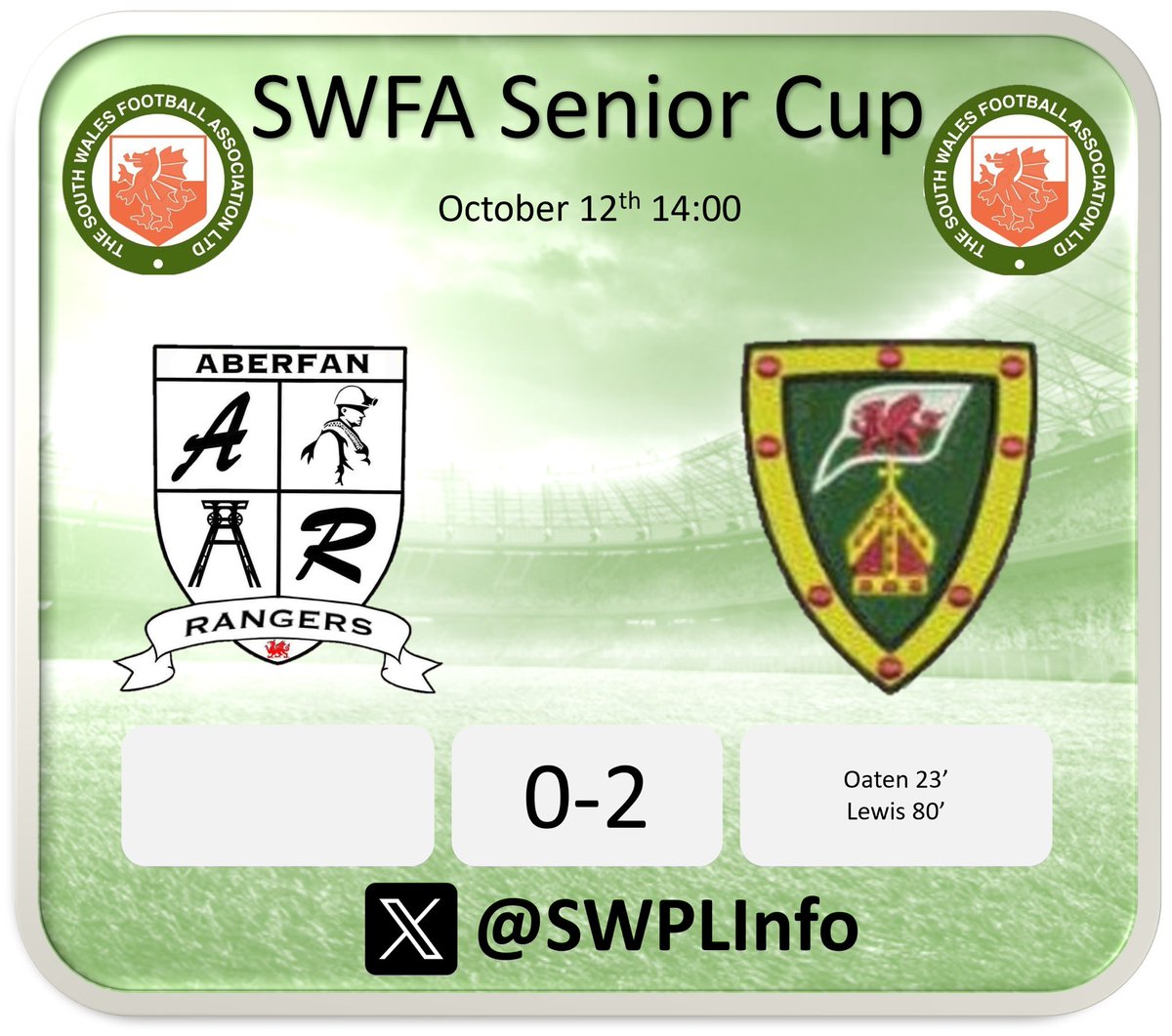 A professional away performance from Division 1 East side <a href="/St_JosephsAFC/">St Joseph's AFC</a> as they won 2-0 against <a href="/aberfanrangers/">Aberfan Rangers FC</a>