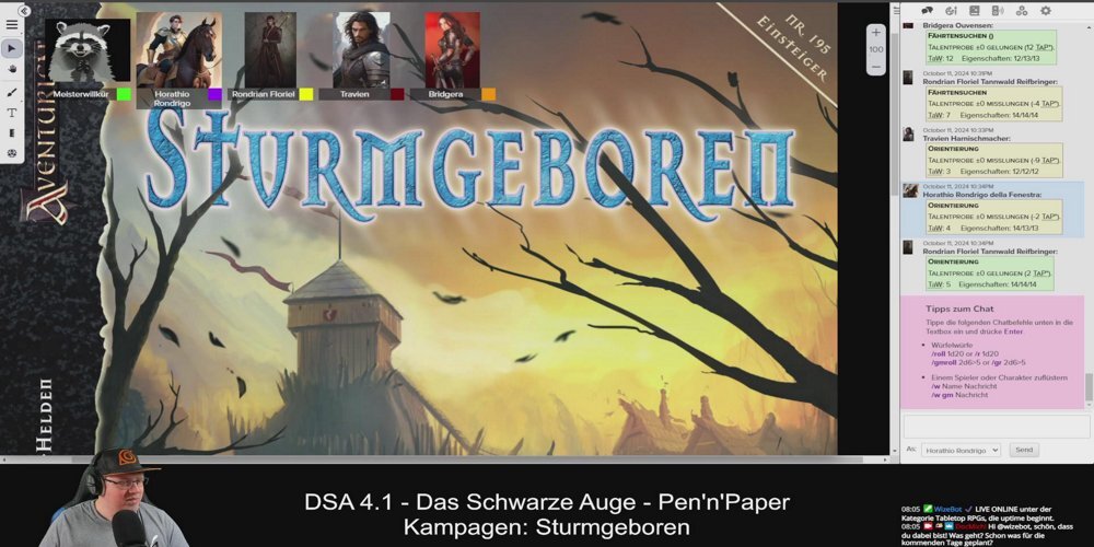 Die Irrenanstalt hat wieder geöffnet! Wir starten mit: Tabletop RPGs ift.tt/xrCAt6m #DocMichi #DocMichiTV #Twitch #Streamer #CommunityGaming #TwitchStreamer
