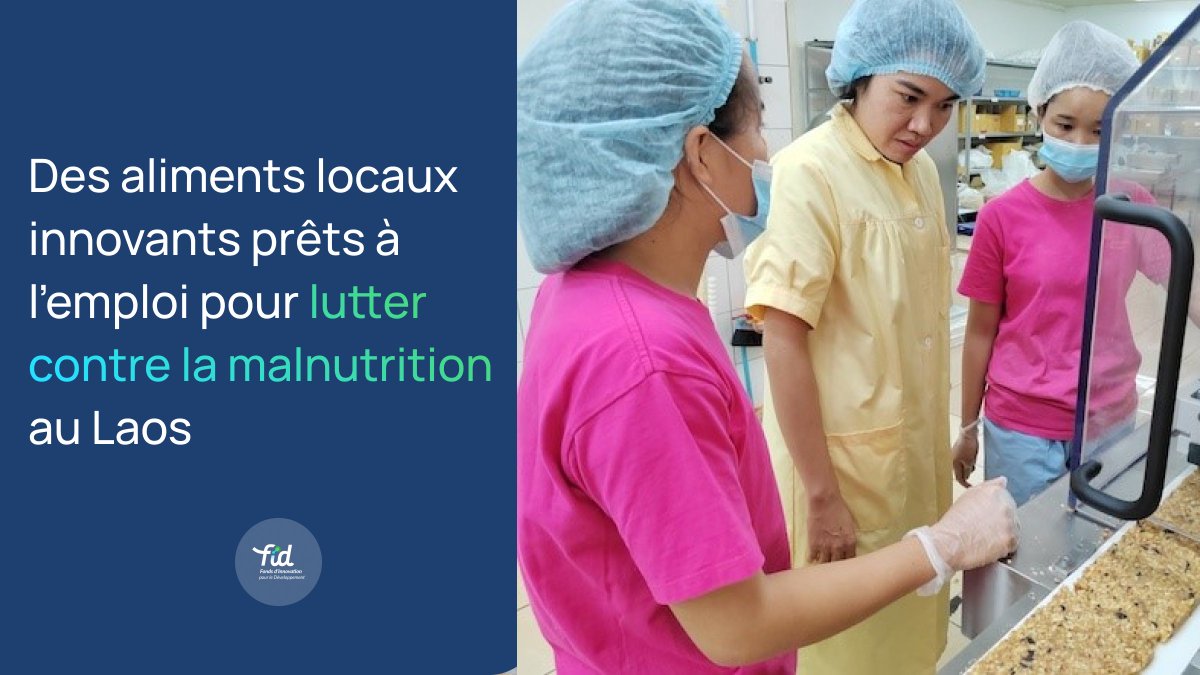 Fonds d’Innovation pour le Développement (@fundinnovdev) on Twitter photo 📆C’est la journée mondiale de l'alimentation : l’occasion de parler du projet NutriLao mené par Maï Savanh Lao et l'<a href="/ird_fr/">IRD.fr</a> au Laos pour lutter contre la malnutrition en produisant des aliments prêts à l’emploi à base d’ingrédients locaux.
➡️fundinnovation.dev/news/solution-…
#WorldFoodDay 📆C’est la journée mondiale de l'alimentation : l’occasion de parler du projet NutriLao mené par Maï Savanh Lao et l'<a href="/ird_fr/">IRD.fr</a> au Laos pour lutter contre la malnutrition en produisant des aliments prêts à l’emploi à base d’ingrédients locaux.
➡️fundinnovation.dev/news/solution-…
#WorldFoodDay