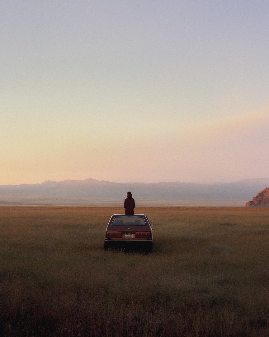 erikdanielson's tweet image. Utah and big skies. #ai #aiart #midjourneyart