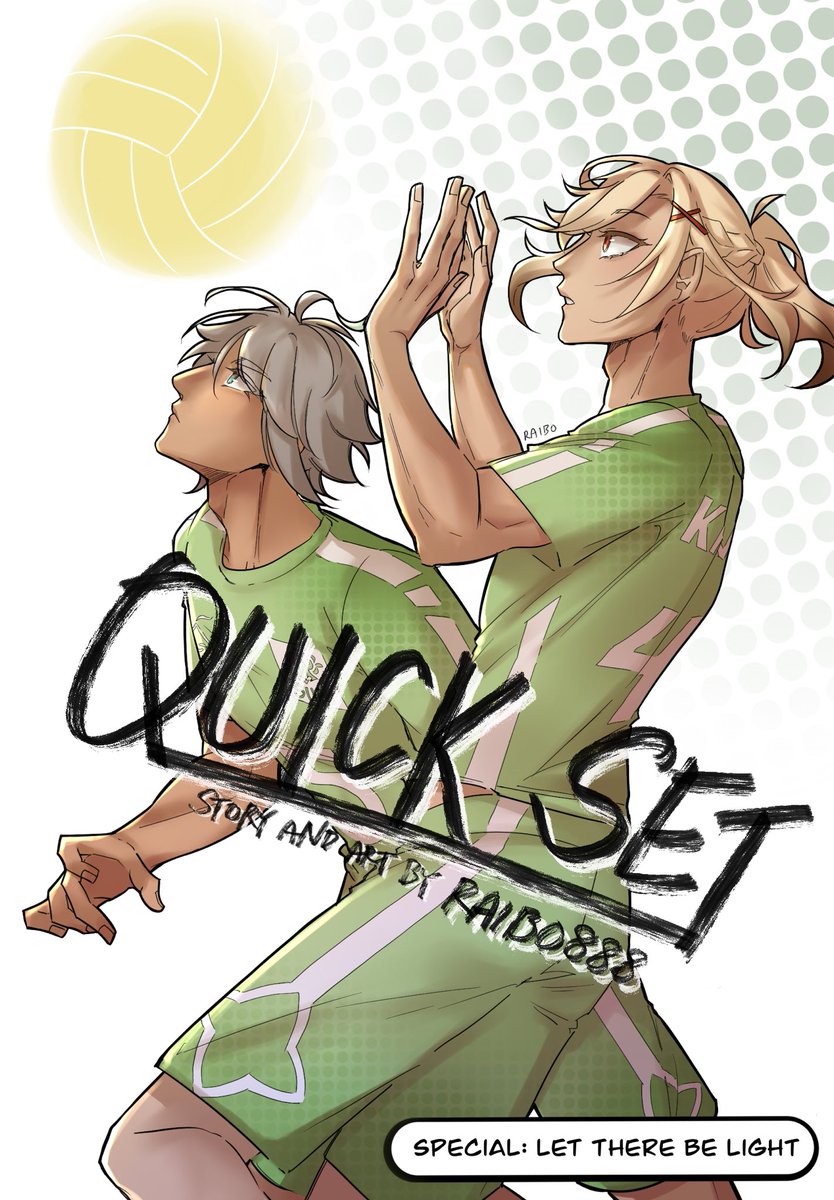 raibo888's tweet photo. quick set volume one: let there be light OUT NOW!
READ HERE: https://t.co/M60KJGvA06
#quick_set_au #haikaveh #kaveh #genshin #haikyuu https://t.co/9unuxKkyhP