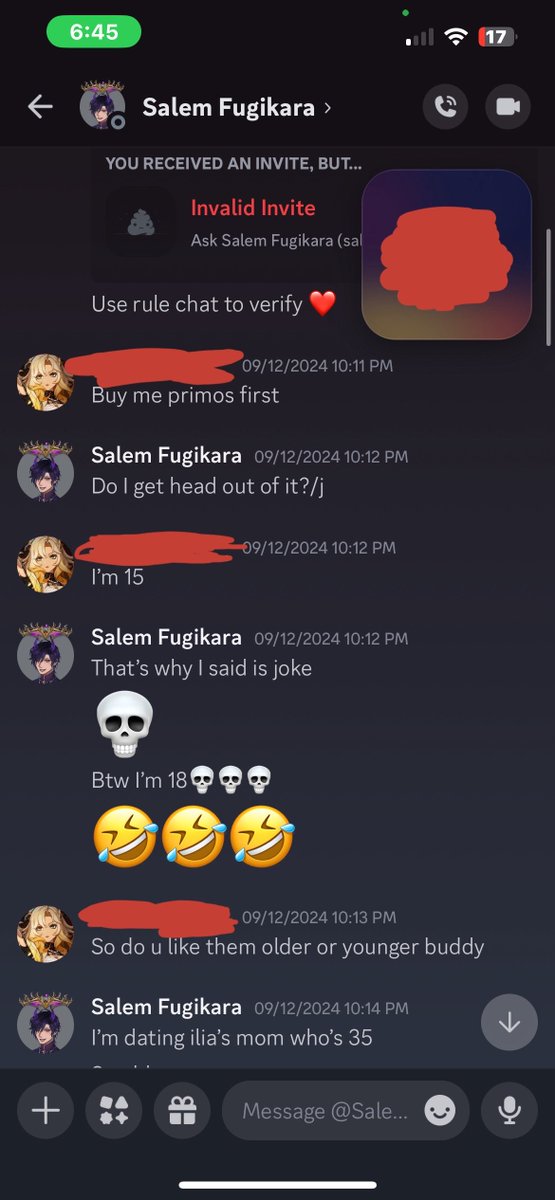 Axvll__'s tweet photo. Hate? Buddy you are a full on Predator. You havent streamed because you're under investigation and everyone is calling you out for being a Pedo, Racist, and overall hateful. (I have 60-70+ more pics just like these) Get the fuck off the internet. #exposed #cancel #pedoalert <3 https://t.co/PzHzyOoeYr