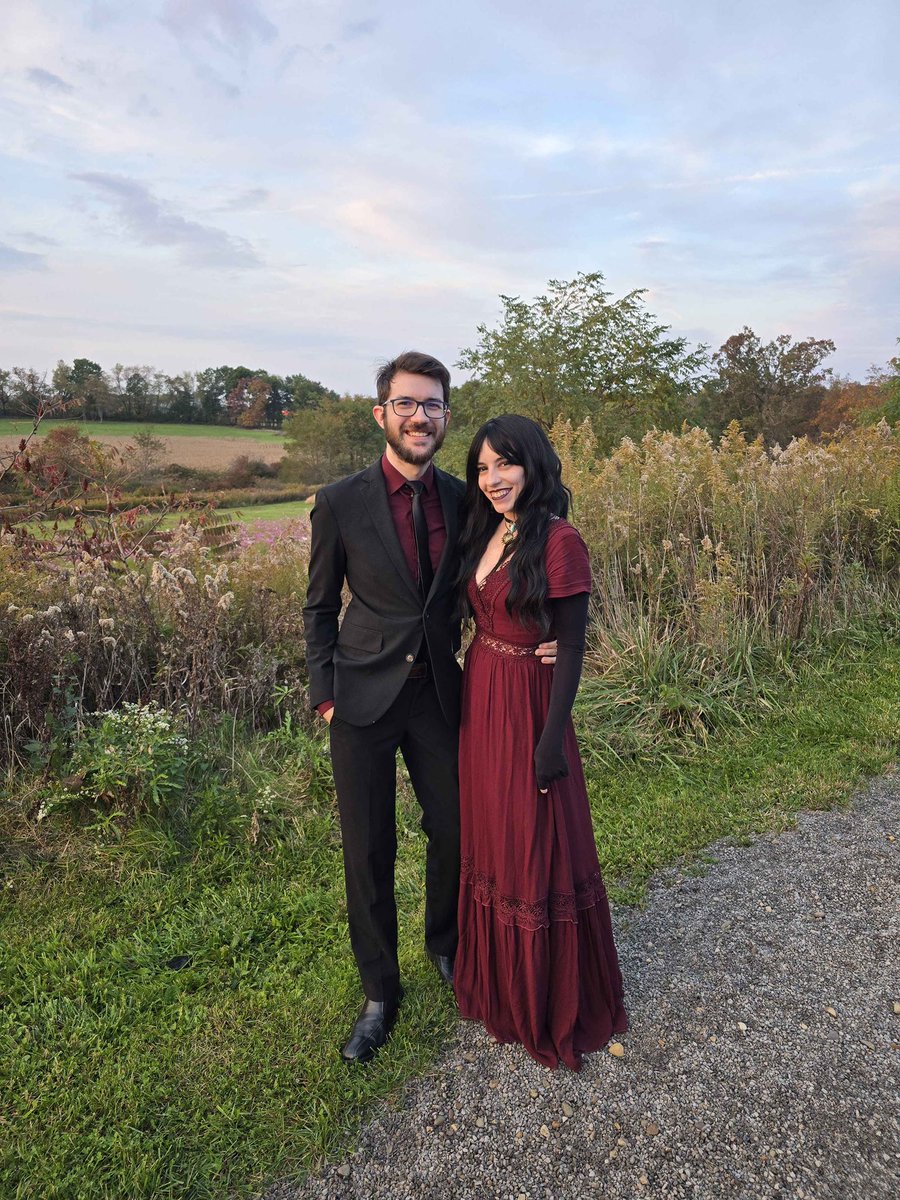 We are that vampire dream couple you read stories about ❤️ 
Went to a wedding with my love <a href="/Zic3x/">Zic</a> and we looked fabulous doing so!