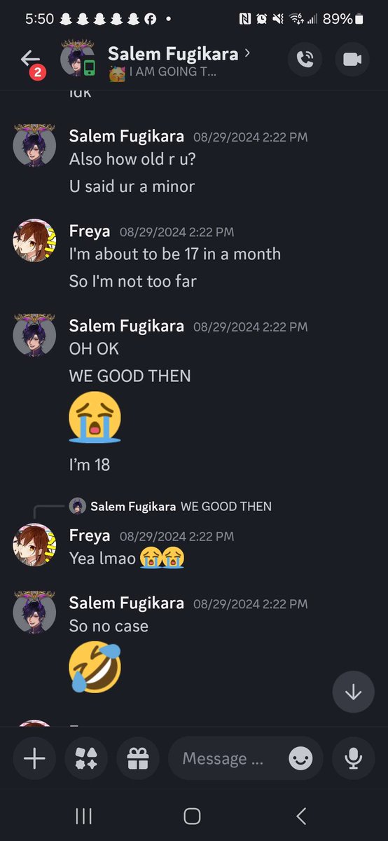 Axvll__'s tweet photo. Hate? Buddy you are a full on Predator. You havent streamed because you're under investigation and everyone is calling you out for being a Pedo, Racist, and overall hateful. (I have 60-70+ more pics just like these) Get the fuck off the internet. #exposed #cancel #pedoalert <3 https://t.co/PzHzyOoeYr