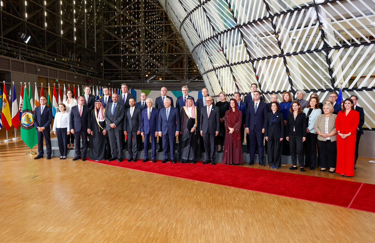 Tonight’s #GCC #EU Ministerial Meeting lays the groundwork for tomorrow’s historic first #GCC-EU Summit in #Brussels marking a significant step in strengthening our partnership and discussing key regional and global challenges. <a href="/JosepBorrellF/">Josep Borrell Fontelles</a> <a href="/EU_Commission/">European Commission</a> <a href="/GCCSG/">مجلس التعاون</a>