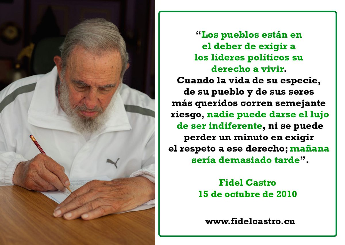 JEAlvarezCuesta's tweet photo. #FidelPorSiempre, un día como hoy  en la historia de #Cuba 🇨🇺 y el🌐. #MejorSinBloqueo https://t.co/FnCb57ax3N