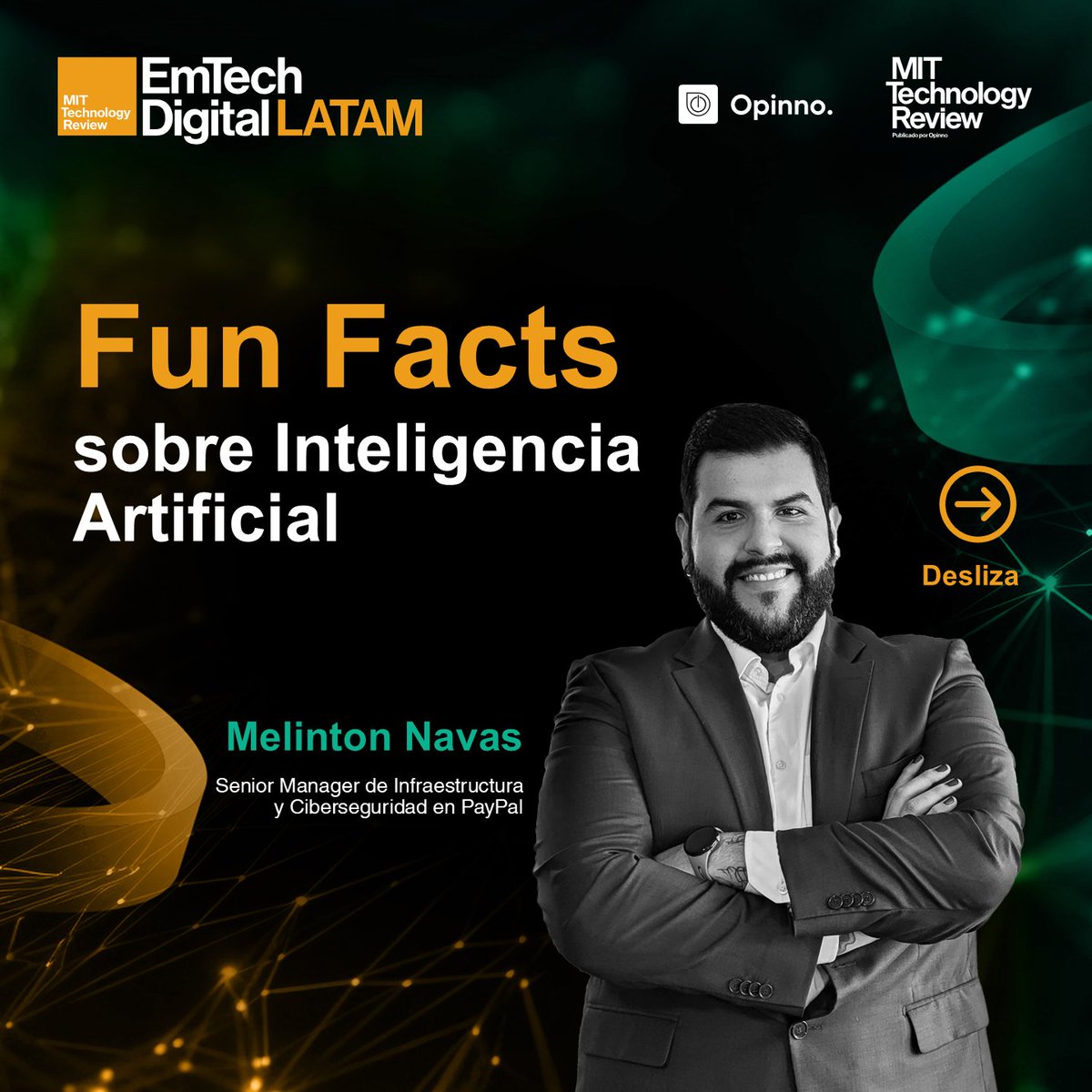 EmTechLATAM's tweet image. 🤖 ¿Sabías que la IA puede hacer cosas que ni te imaginas? En #EmTechDigitalLATAM2024 te sorprenderás con todos los temas que traerán los speakers, como Melinton Navas y sus datos curiosos🕵️‍♂️

Acompáñalo y compra tu entrada en: emtechlatam.com