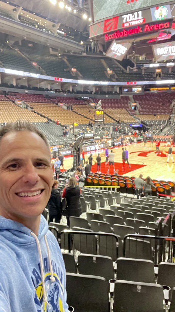 My first <a href="/Raptors/">Toronto Raptors</a> game! #wethenorth