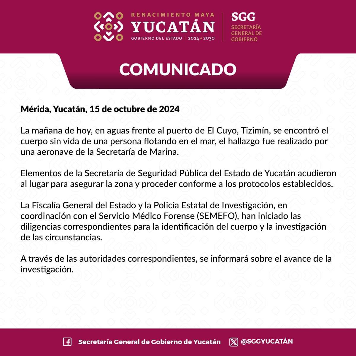 COMUNICADO
