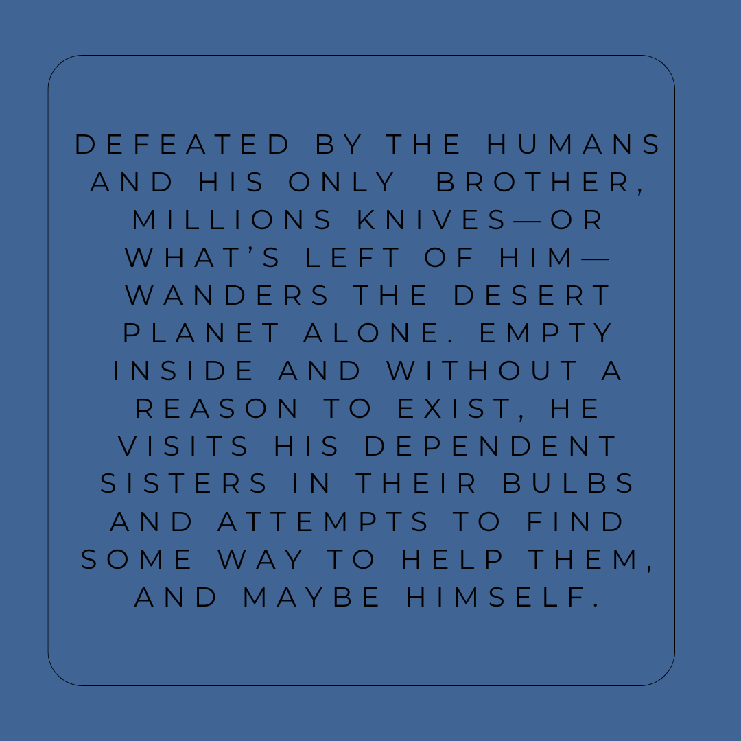 my fic for the sfw portion of <a href="/kniveszine/">Subjugate Zine 🔪 THANK YOU FOR YOUR SUPPORT!</a> is now posted to ao3!! 

💡rated g  
💡4.4k Words 
💡post-trimax 
💡 knives &amp; his siblings

🔗archiveofourown.org/works/59787238