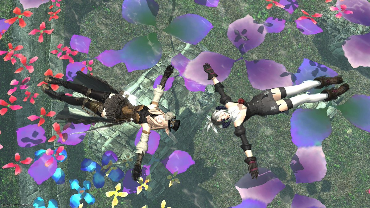 フレさん拉致って育て中の白でレベルレ突入したら悲惨だったw
ヒラむずいわ…www
パーティの方々がいい人たちで救われた🥲
フレさんもいつもありがとう🫶♡♡

その後はSS撮りに行った🌸
この場所いいよね〜☺️