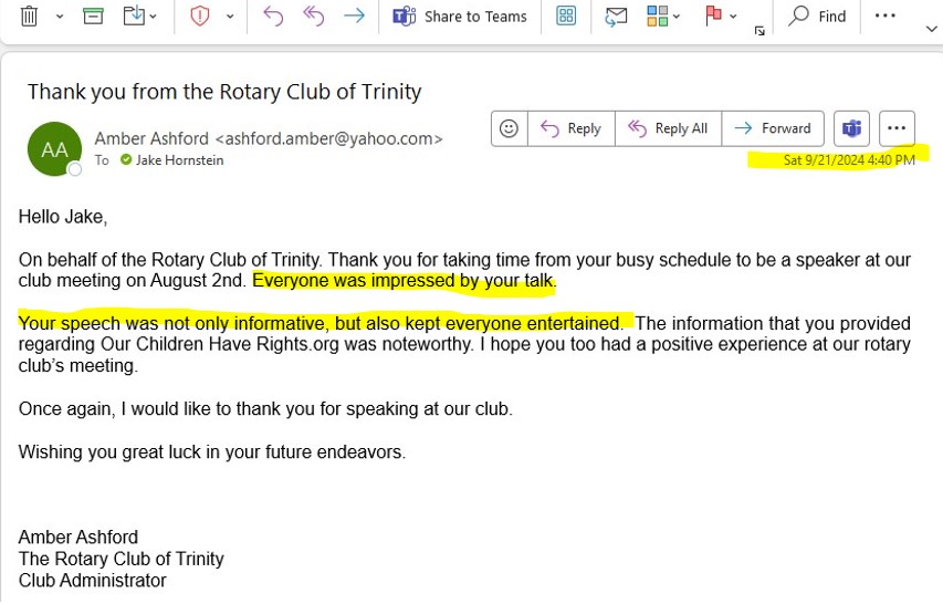Inquire about a Guest Speaking opportunity re: #childcustody (no fee). ourchildrenhaverights.org/guest-speaking  Check out our notable topics &amp; previous speaking events.