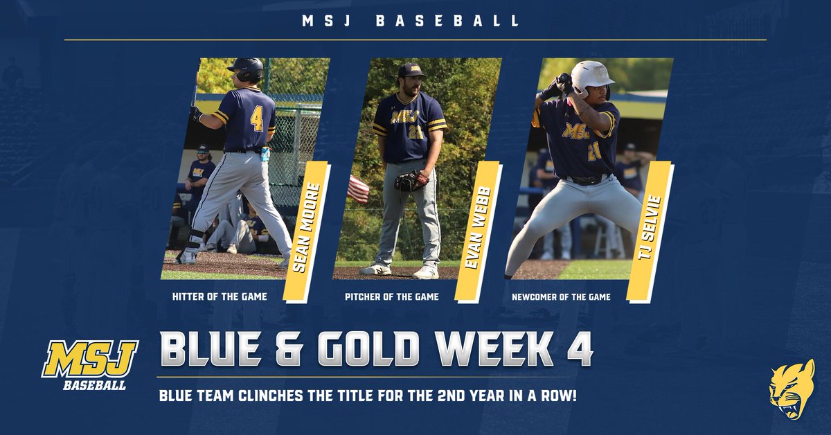 BLUE TAKES THE SERIES!

Hitters of the Game
Sean Gibson 3-4 w/ 3B &amp; 4 RBI
Sean Moore 2-4 w/ 2B &amp; 4 RBI

Pitchers of the Game
Connor Schwalbach 3 up 3 Down 3 Ks
Evan Webb 1 Inn 1K, 0BB, 0R

Newcomers of the Game
Zach deSylva 2 Inn 1K, 0BB, 0R
TJ Selvie 1-1 w/ a 1B, BB, 2 HBP