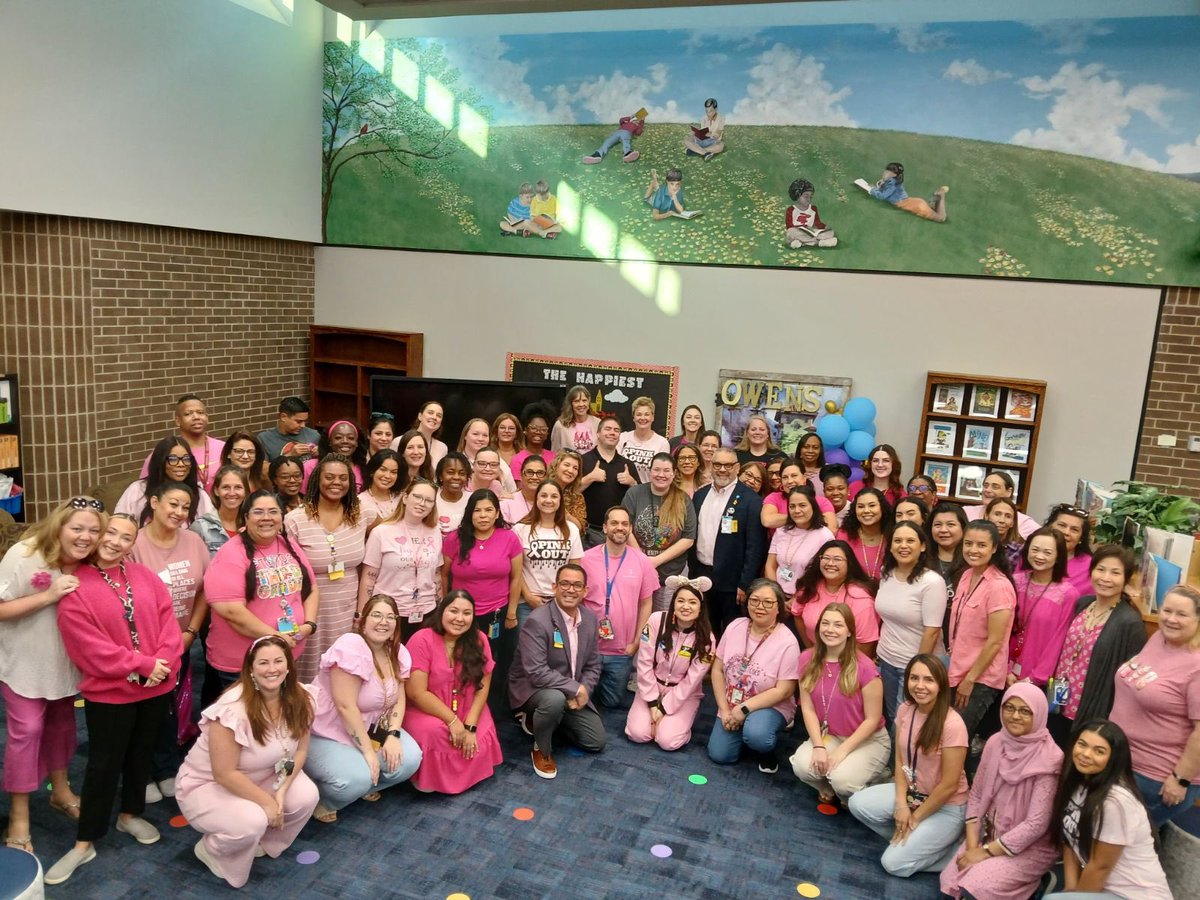 cfisdowens's tweet photo. 🩷 Pink Out for Breast Cancer Awareness 🩷

🩷 Vestimos de Rosado en  Concientización sobre el Cáncer de Mama 🩷

@CyFairISD @CFISDnoticias https://t.co/RZrM4LvX7y