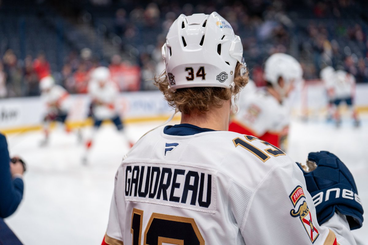 FlaPanthers's tweet photo. For the Gaudreaus. https://t.co/jn08ODEmmc