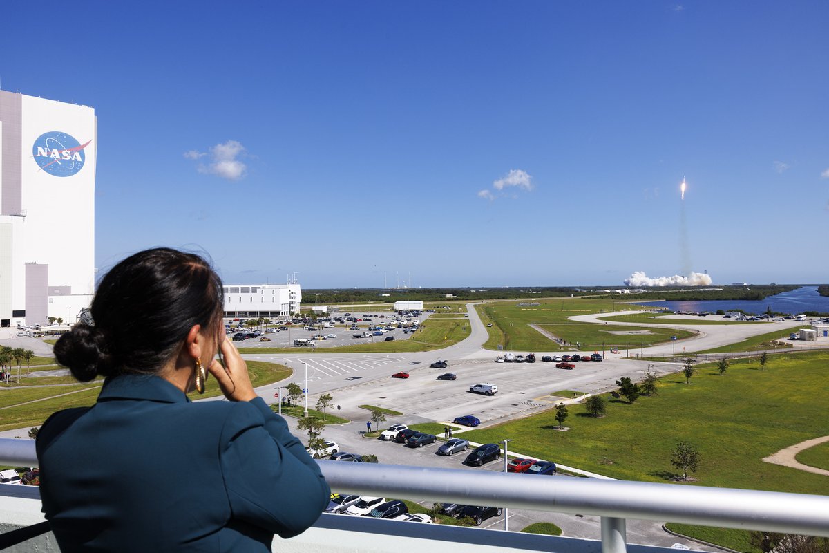 Library of Congress (@librarycongress) on Twitter photo U.S. Poet Laureate Ada Limón got to do something very special on Monday. She watched as a spacecraft carrying her poem, "In Praise of Mystery: A Poem for Europa," lifted off from <a href="/NASAKennedy/">NASA's Kennedy Space Center</a>, the first step in a 1.8-billion mile voyage to Jupiter’s moon. 🧵 U.S. Poet Laureate Ada Limón got to do something very special on Monday. She watched as a spacecraft carrying her poem, "In Praise of Mystery: A Poem for Europa," lifted off from <a href="/NASAKennedy/">NASA's Kennedy Space Center</a>, the first step in a 1.8-billion mile voyage to Jupiter’s moon. 🧵