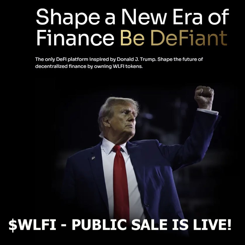 HenezFi's tweet photo. @worldlibertyfi $WLFI Public Sale - Started !

⬇️⬇️⬇️

https://t.co/FKxKsSniyX https://t.co/TIgGKliYTj