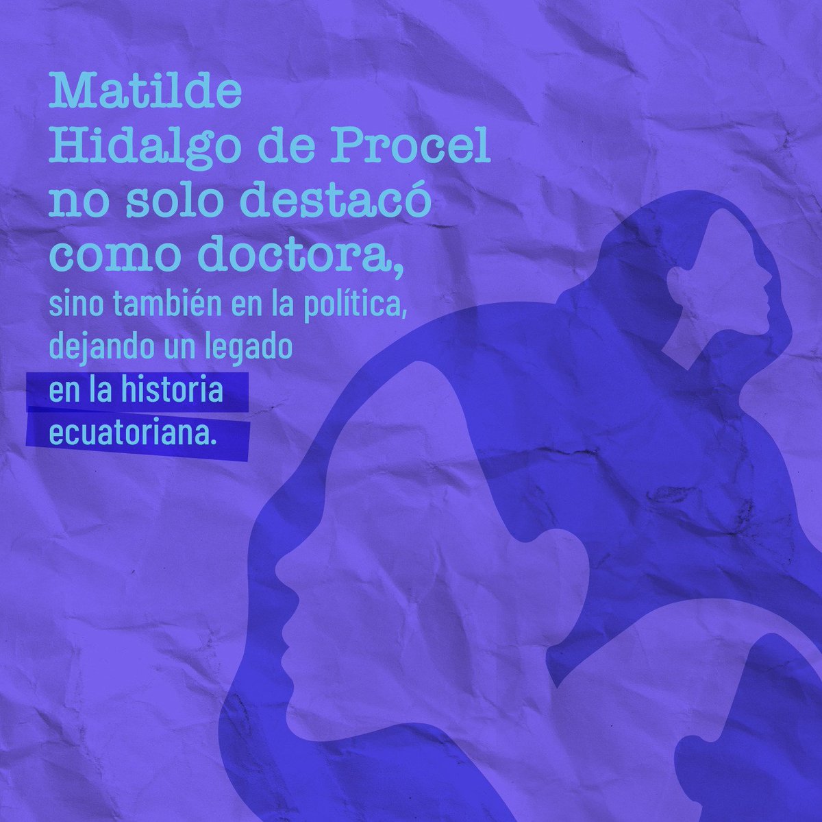 Matilde Hidalgo de Procel dejó una huella imborrable en la historia de nuestro país 🇪🇨
Ahora, su memoria será inmortalizada en el Salón de Heroínas de la <a href="/OEA_oficial/">OEA</a> con un retrato realizado por la artista Ana Fernández.

<a href="/CancilleriaEc/">Cancillería del Ecuador 🇪🇨</a>
<a href="/EmbajadaEcuUSA/">EmbajadaECUenUSA</a>

#ElNuevoEcuadorResuelve