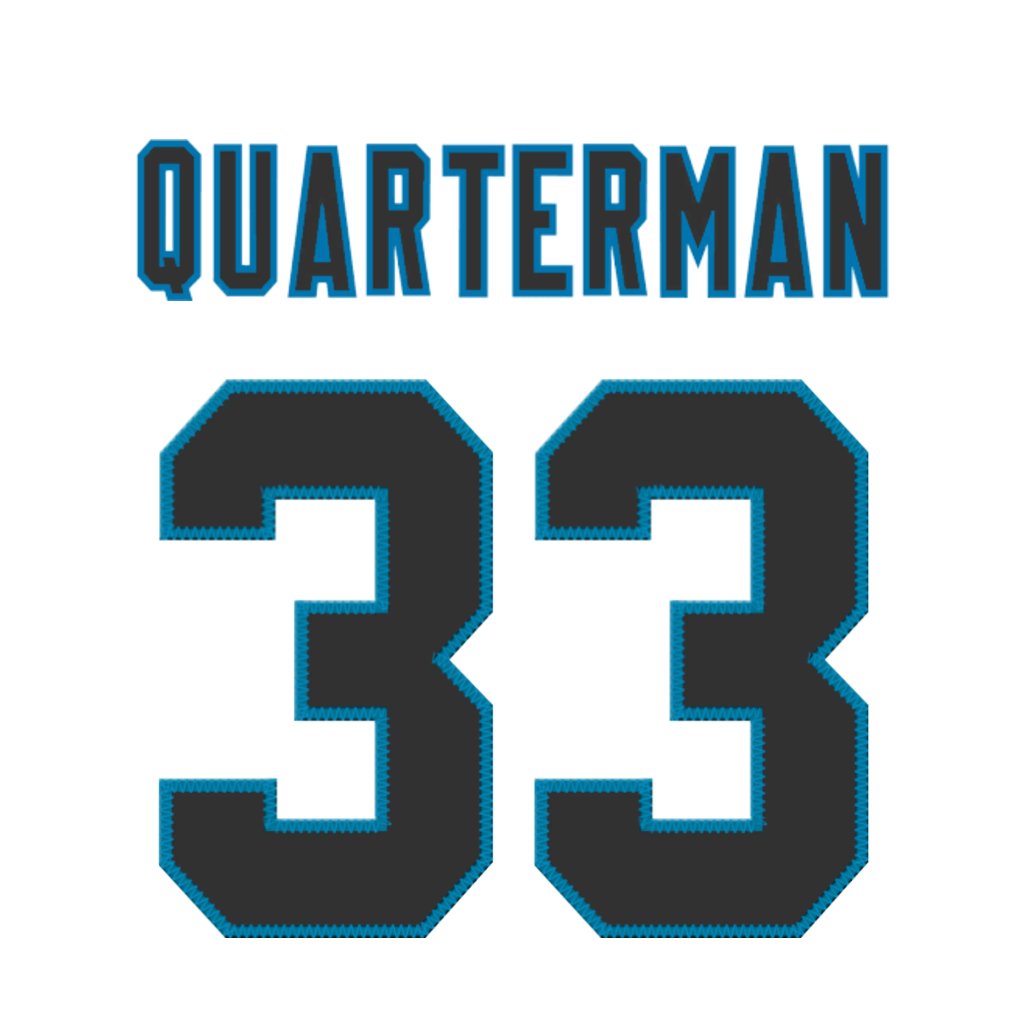 Carolina Panthers LB Shaq Quarterman (<a href="/OgBoobie_Shaq/">ShaqTheGr8️⃣</a>)  is wearing number 33. Last assigned to Justin Hardee. #KeepPounding