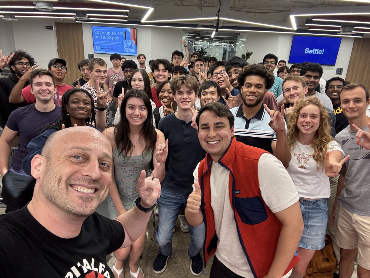 Big thanks to <a href="/MatthewIommi/">Matthew Iommi</a> for speaking with Longhorn Startup tonight! We can’t wait for our next ride with <a href="/fetiiride/">Fetii</a>