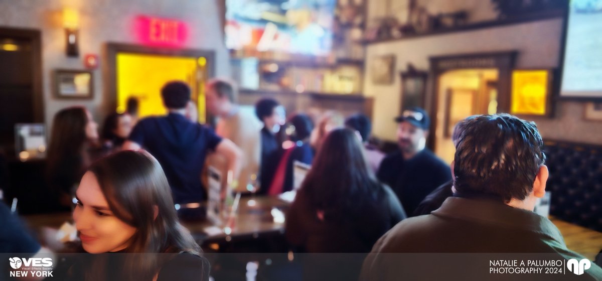NatalieAPalumbo's tweet image. VES New York Post-NAB Industry Mixer. Part IV of IV. Photography by me. 💛🎬🎨

@VFXSociety @VES_NYC @NABShow @Crompton_Ale
@Xencelabs #visualeffectssociety #vesnewyork #vfxsociety #NABShowNY