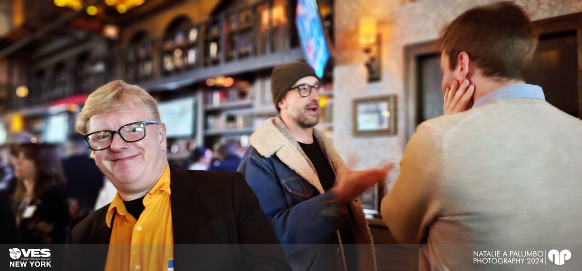 NatalieAPalumbo's tweet image. VES New York Post-NAB Industry Mixer. Part IV of IV. Photography by me. 💛🎬🎨

@VFXSociety @VES_NYC @NABShow @Crompton_Ale
@Xencelabs #visualeffectssociety #vesnewyork #vfxsociety #NABShowNY