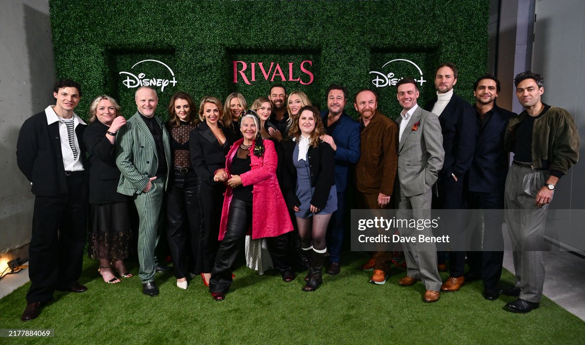 JuttaFreudig's tweet photo. #MusketeersEurope New photos #Rivals 👠 #GalaScreening after-party tonight in London 🎉 #LukePasqualino 😍 Dame #JillyCooper #AlexHassell #DannyDyer #RufusJones #GaryLamont #EmilyAtack #VictoriaSmurfit #BellaMacLean #CatrionaChandler #ClairRushbrook Source: Getty Images https://t.co/3ZStl2RjU7
