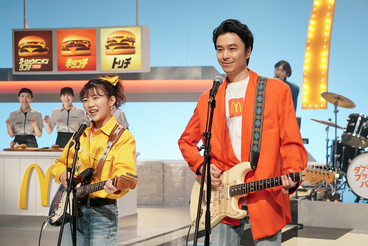 長谷川博己、マクドナルドCM初出演🍔🍟 伊藤沙莉と初共演 10/22放映