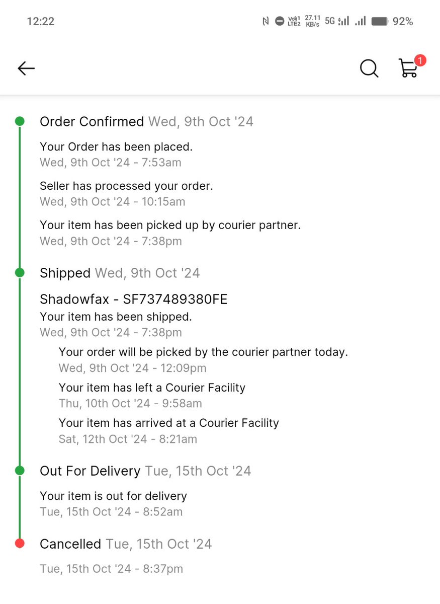anchalkumar94's tweet photo. Can the corrupt employees of @Flipkart tell me why my order was cancelled, because according to them, my order was to be delivered to me before 25 October, Can anyone tell me if I am making a mistake by shopping from @Flipkart?

@flipkartsupport @amazonIN @snapdeal https://t.co/66UWmz5zA3