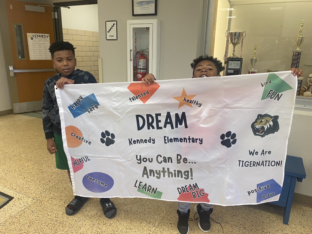 <a href="/OPS_Kennedy/">Kennedy Elementary School</a> students created a flag during their after-school program for the Lights On Afterschool event, presented by <a href="/CFYOmaha/">Collective for Youth</a>, on October 12! 

#AfterScholProgram #DREAMOmaha #HowardKennedy