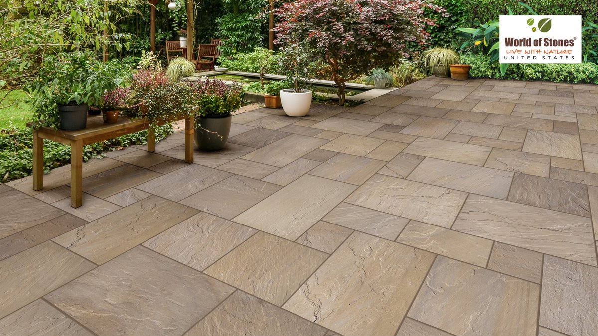 WorldoStonesUSA's tweet image. Sunset Buff: Warmth &amp;amp; elegance for your outdoor haven.

Visit worldofstonesusa.com/products/sunse… for more!

#NaturalStoneBenefits #PremiaCollection #OutdoorLiving #patio #garden #exterior_design