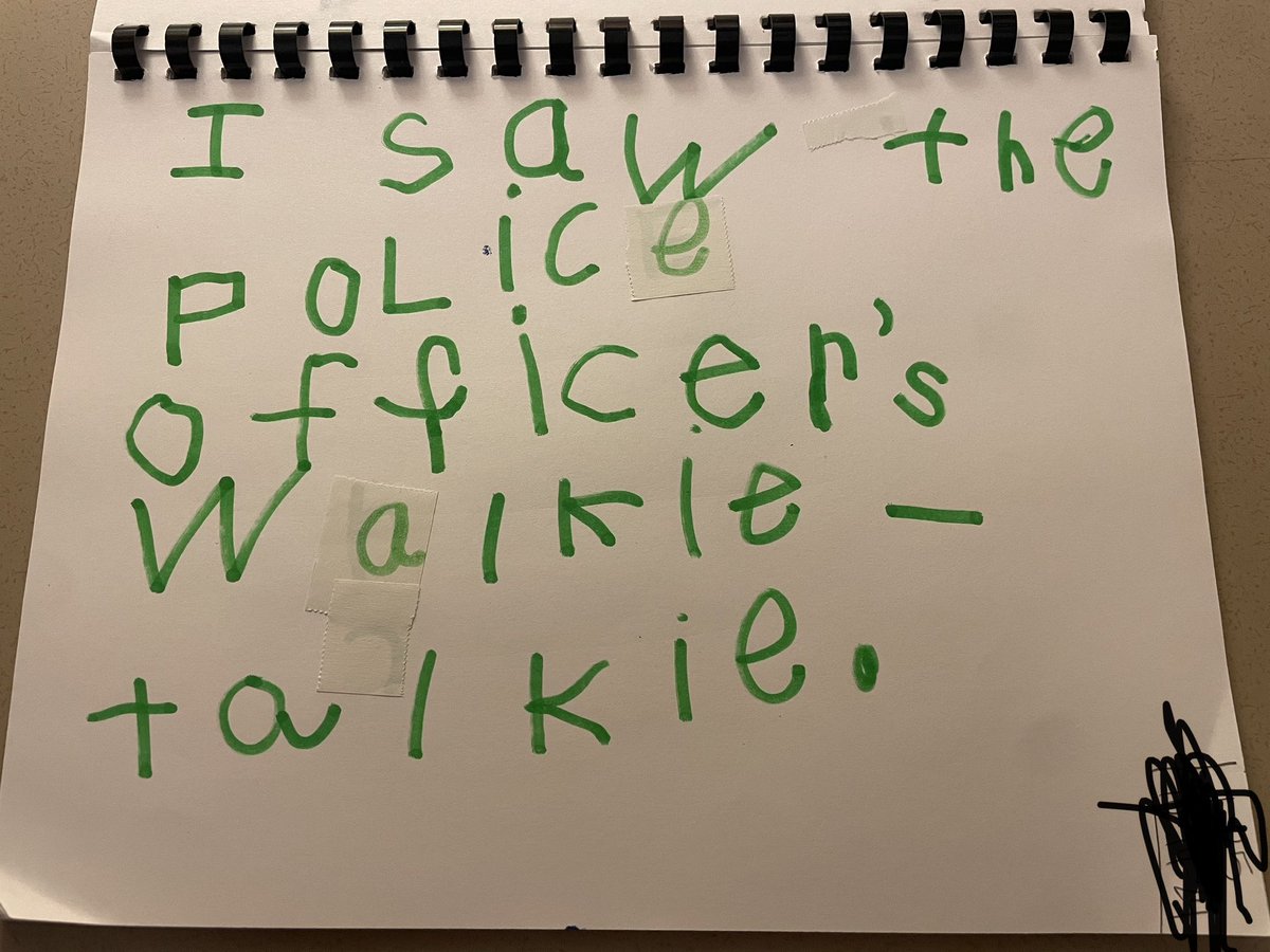 Cheryl Diaz (@mrsdiazbre) on Twitter photo This writer was so excited to see <a href="/CPDtonyCoMo/">Tony Parker CPD</a> in the hallway at Blue Ridge Elementary today, so it was a must to write about what part of the uniform he thought was the coolest! We are so glad you stopped by to see our kids! <a href="/CoMoGov/">City of Columbia, MO</a> <a href="/rrcna_org/">Reading Recovery Community</a> #WeBelieveinBRE This writer was so excited to see <a href="/CPDtonyCoMo/">Tony Parker CPD</a> in the hallway at Blue Ridge Elementary today, so it was a must to write about what part of the uniform he thought was the coolest! We are so glad you stopped by to see our kids! <a href="/CoMoGov/">City of Columbia, MO</a> <a href="/rrcna_org/">Reading Recovery Community</a> #WeBelieveinBRE