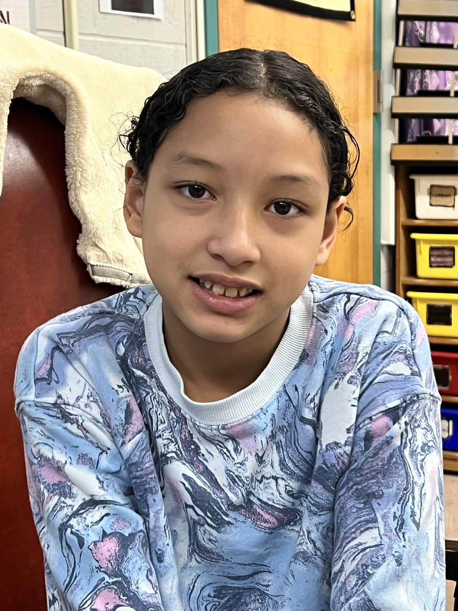 rlfreedm's tweet photo. Meet our #jjsecretagents student spotlight #agent19. She likes dogs, softball, and soccer. She said it’s important to listen to others to learn more. Her mom is her hero because she’s inspirational. https://t.co/BGdtk7pYtp