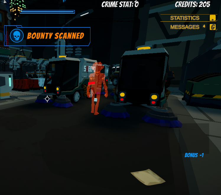 CyberCourier88's tweet photo. Do you want Bounty Hunting in Cyber Courier ?
#indiegame #cyberpunk #games #gamers #Screenshot
#steam #SteamDeck #scifi #bountyhunting #policegame https://t.co/MiJQiTgzPb