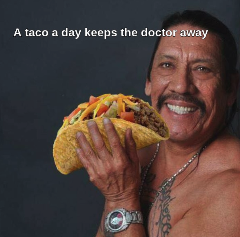 kevinknebl's tweet image. ツ #seemslegit #canthurt #tacotuesday #trejotuesday