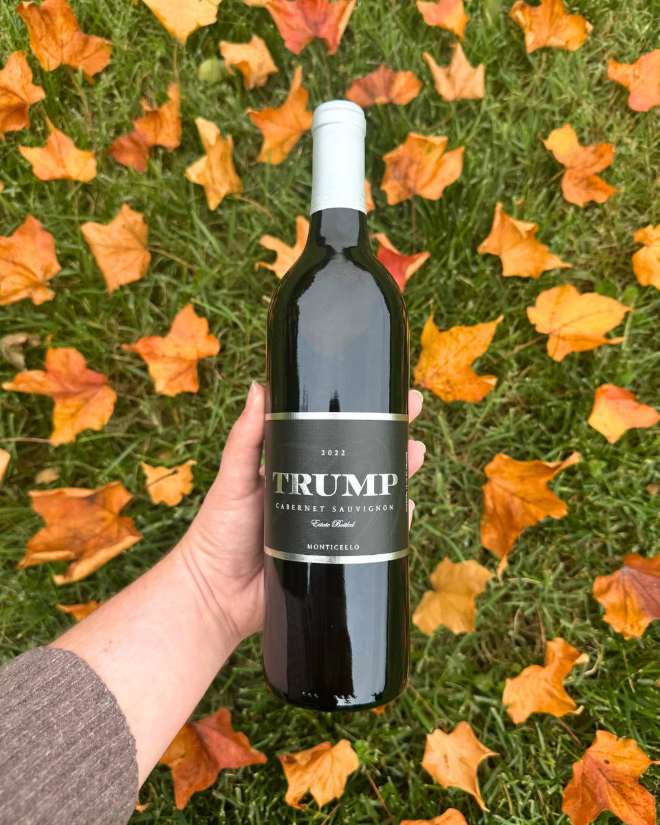 trumpwinery's tweet image. Be-leaf us when we say that our 2022 Cabernet Sauvignon is the perfect addition to your fall table! 🍂
Visit our tasting room to try it for yourself, or purchase a bottle at loom.ly/fdxB66Y

#TrumpWinery #CabernetSauvignon #CabSav #TrumpWine #Fall