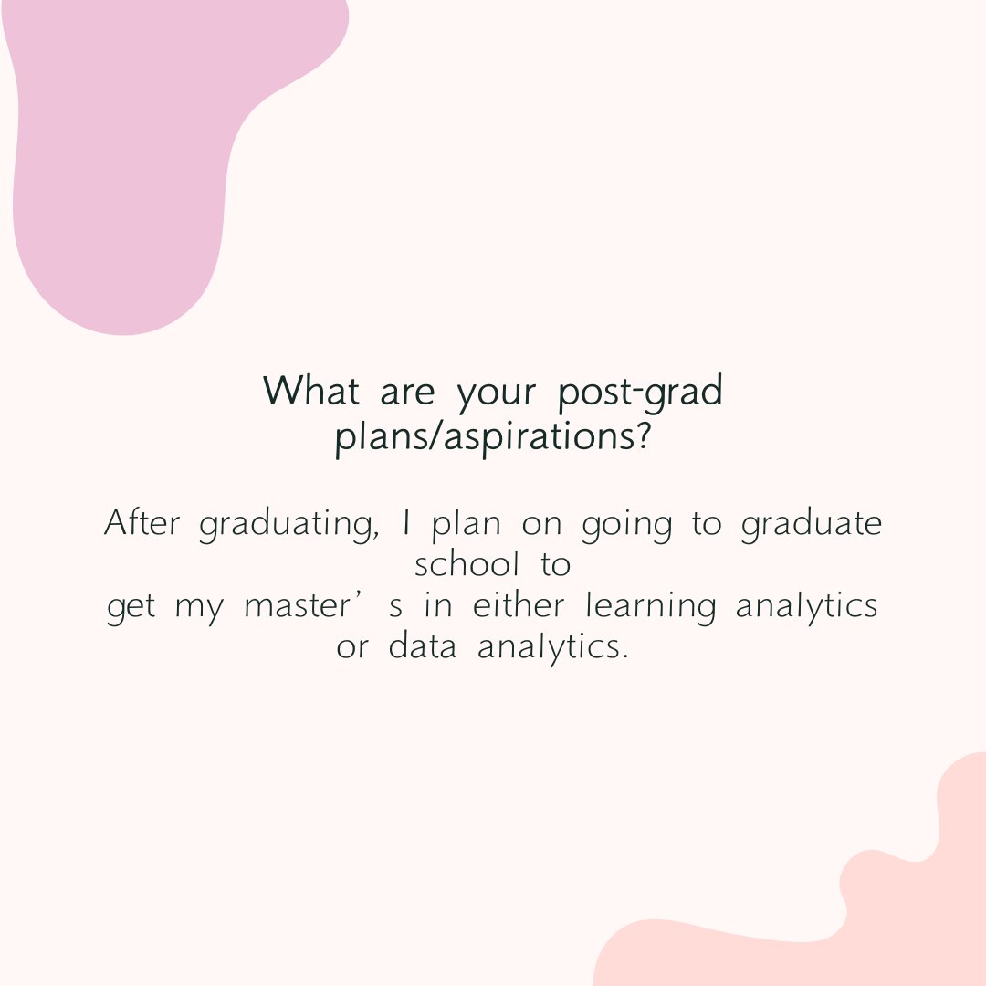 DISC_LabKids's tweet image. Meet Yiran Fu, a junior from Beijing, China! 🌍 She’s been helping design recruitment materials and creating engaging experiences for participants in the DISC Lab.🧠✨
Yiran aims to pursue a master's degree in learning analytics or data analytics! 🎓