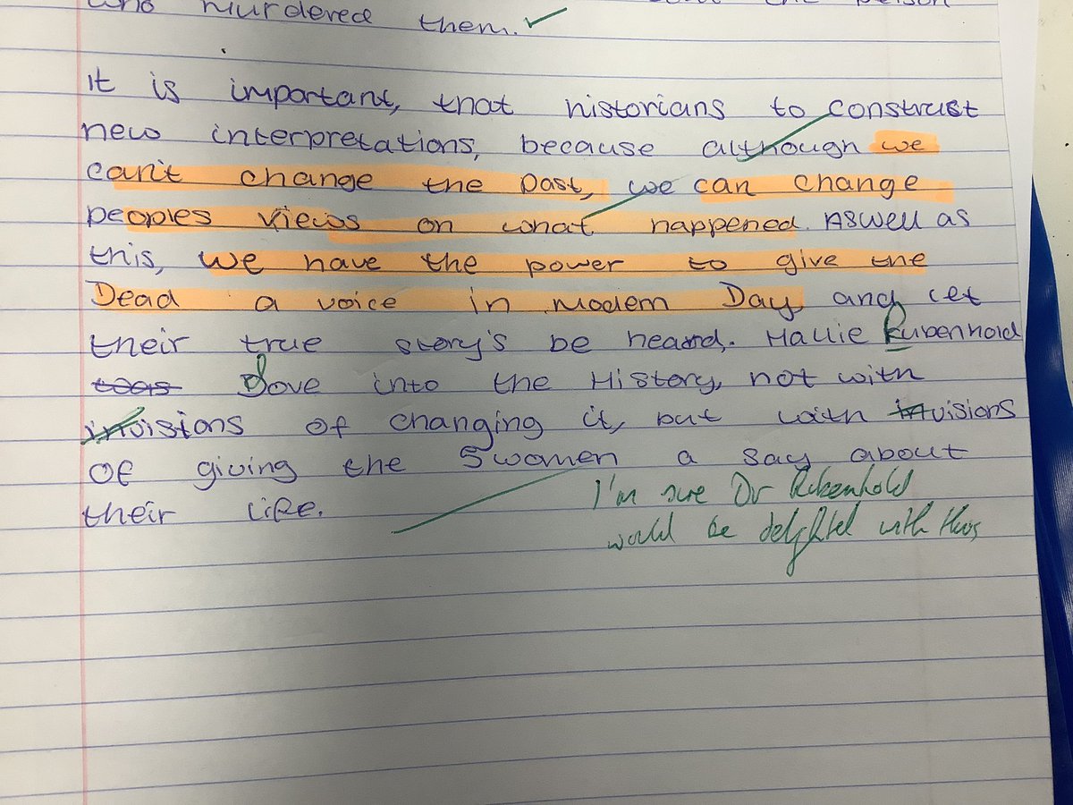 Ashley Bartlett MCCT (@mrbartletthist) on Twitter photo Year 9 <a href="/CastleMeadAcad/">Castle Mead Academy</a> have been studying <a href="/HallieRubenhold/">Hallie Rubenhold</a>’s The Five to understand why it is important that historians continue to reinterpret the past… couldn’t have said it better myself! ❤️ Year 9 <a href="/CastleMeadAcad/">Castle Mead Academy</a> have been studying <a href="/HallieRubenhold/">Hallie Rubenhold</a>’s The Five to understand why it is important that historians continue to reinterpret the past… couldn’t have said it better myself! ❤️
