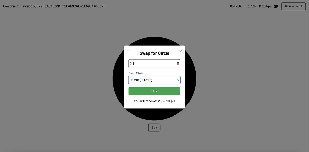 Rhynotic's tweet image. Fixed. You can now Bridge and Swap from Mainnet / Base / Zora / OP in a single transaction.

This will probably be the last site update for a bit since I don&apos;t think it needs anything else from a dev POV