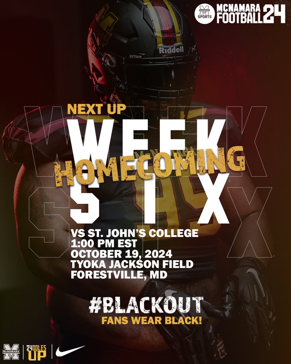 Game week six…Homecoming!

Tickets are now on sale for Saturday’s Homecoming game vs St. John’s College at 1 pm. 

🎟️ gofan.co/event/1694759?…

#SaddlesUp | #StangSzn24

📸🎨 <a href="/coachE_Calhoun/">Erica Calhoun</a>
