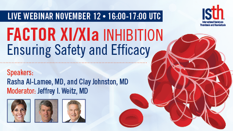 We’re excited about our upcoming webinar on “Factor XI/XIa Inhibition: Ensuring Safety and Efficacy” 🔬

Don’t miss this opportunity to dive into the latest insights on Factor XI/XIa inhibition: bit.ly/3U42Cif