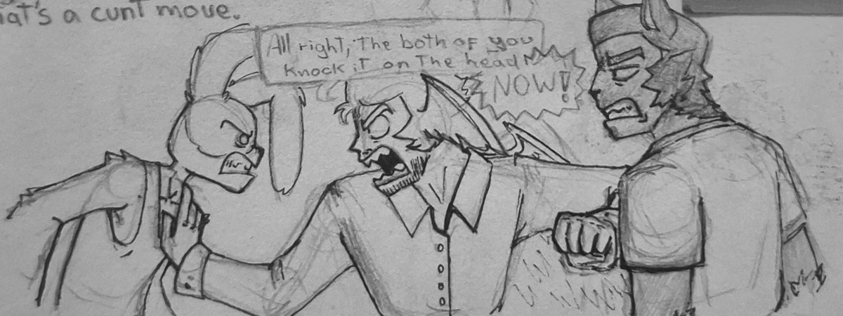NoirTrouble's tweet photo. Algunos dibujos de estos ultimos meses que me desapareci despues de que mi telefono explotara brutalmente y perderà todos mis animatics y dibujos :P (i am crying) https://t.co/ffo8GE5hxK