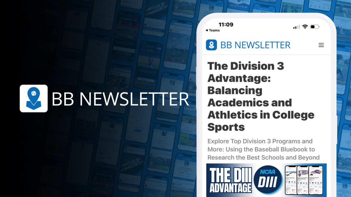 Baseball Bluebook App™ (@bsblbluebook) on Twitter photo Bluebook Newsletter is out! 👊
Read and subscribe👇
baseballbluebook.substack.com/p/the-division…
#D3 #Division3 @CoachBeede <a href="/UncommittedUsa/">UncommittedPlayersUSA</a>
<a href="/NCAADIII/">NCAA Division III</a> <a href="/RMCJackets/">R-MC Baseball</a> Bluebook Newsletter is out! 👊
Read and subscribe👇
baseballbluebook.substack.com/p/the-division…
#D3 #Division3 @CoachBeede <a href="/UncommittedUsa/">UncommittedPlayersUSA</a>
<a href="/NCAADIII/">NCAA Division III</a> <a href="/RMCJackets/">R-MC Baseball</a>